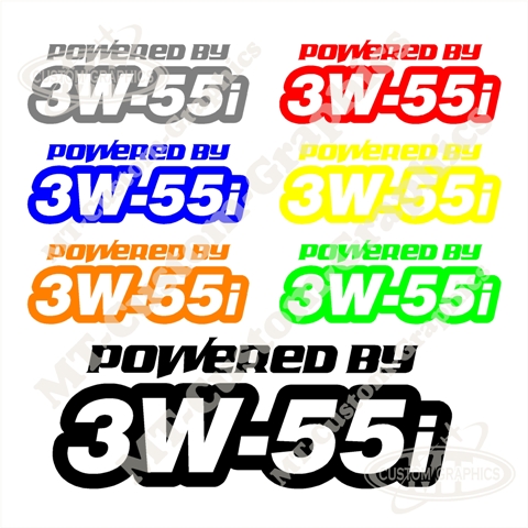Powered By 3W-55i Logo